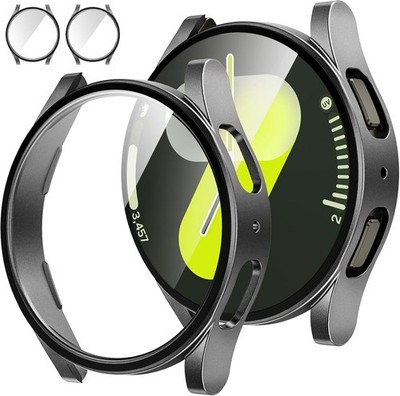 [2Pack for Samsung Galaxy Watch 7 2024 Screen Protector Case 44Mm Accessories, P