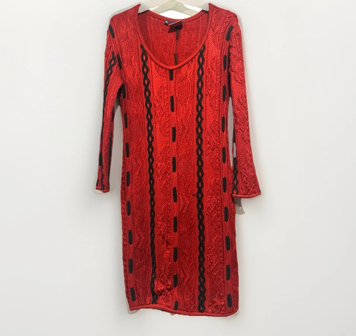 red coogi dress 2000s Coogi Dress L (12-14) Like new