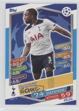 2016-17 Topps Match Attax UCL Tottenham Hotspur Danny Rose #TOT4 Rookie RC