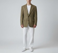 VALENTINO Uomo Blazer Men's EU 50R Single Breasted Half Lined Patterned