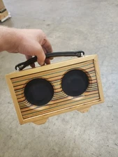 *RARE* Handmade Tinker Audio Portable Bluetooth Speaker - 30w 2-3.5" Speakers