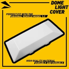 For 1975-1979 Ford F250 F150 F350 Truck Car Interior Dome Light Cover Lens White