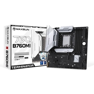 MAXSUN ms-terminator b760m d5 wifi 6e socket 1700 moederbord (zwa