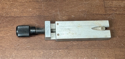 #ad #ad Vtg Kingsley Machine Hot Foil Stamping FONT TYPE Set HOLDER 2.75” 2 piece $90.00