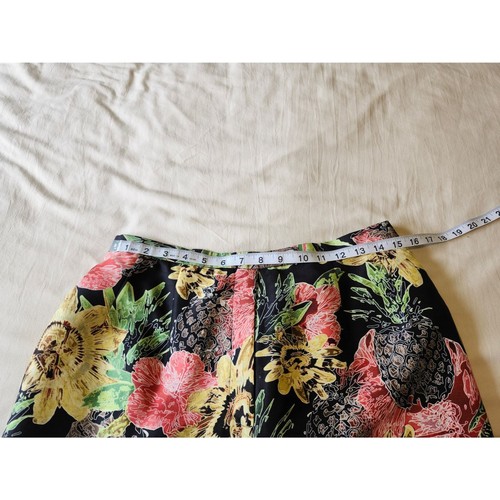 Silk Collection by Harve Benard 2 Piece Set size XL Tall Black Floral 100% Silk - Bild 10 von 16