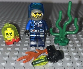 Lego 4790 4795 Lot 2 Alpha Team Sets Ogel Underwater Base and AT Sub