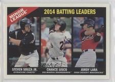 2015 Heritage Minor League Edition Steven Souza Jr Jordy Lara Chance Sisco 3n4