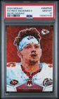 2024 Panini Mosaic #MM-PMS Patrick Mahomes II Micro Mosaic SSP PSA 10