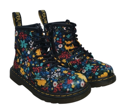 Dr Martens Floral Boots Size UK Infant UK