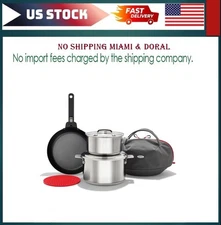 Camp Cookware Set with Travel Bag