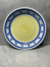 Set of (4) Bowls CALECA ITALIAN HAND PAINTED 8 1/2" - beautiful color!