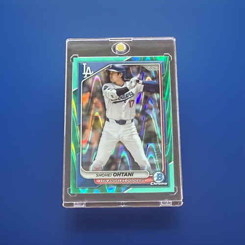 2024 Bowman Chrome - Shohei Ohtani #85 Aqua Raywave Refractor /199