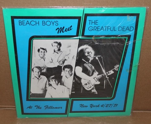 Rare MINT "Beach Boys Meet Grateful Dead" 2 Lp Live Fillmore NY 4/27/71 Unplayed