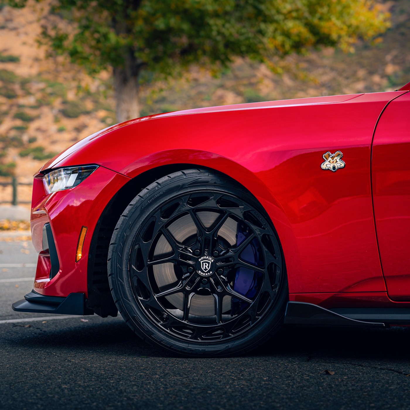 BMW i8 Front Wheel Black