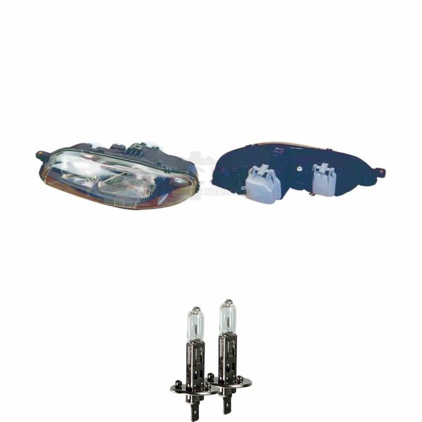 Scheinwerfer Links Halogen H1/H1 FüR Fiat Brava Bravo I Inklusive Lampen-image