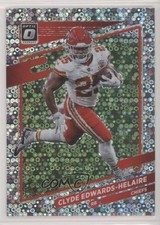 2021 Panini Donruss Optic Silver Circles Prizm 81/125 Clyde Edwards-Helaire 0b3