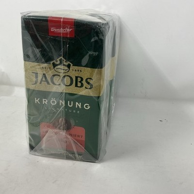 Kronung Entkoffeiniert Decaf Ground Coffee 500 Gram / 17.6 Ounce (Pack of 3)