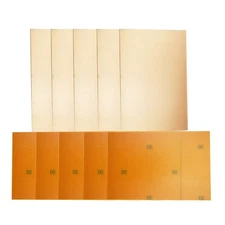 YUNGUI 10PCS Bakelite Copper PCB,100x150x1.5mm Single Sided Copper Clad PCB L...