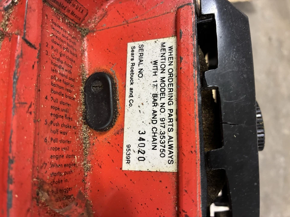 Craftsman Roper 3.7 Chainsaw - Image 2 of 4