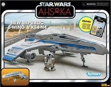 E-Wing & KE4-N4 VC341 Star Wars Vintage Collection Ahsoka New Republic TVC