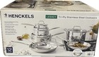 Henckels Legacy Tri-Ply Clad 12 Piece Stainless Steel Cookware Set 1816600