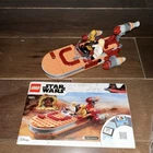 LEGO Star Wars Luke Skywalker's Landspeeder Near Complete Set 75271 236 Pieces