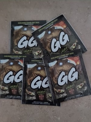 GG GamerSupps Guacamole Gamer Fart 9000 Gaming Booster Pulver 5 Samples NEU