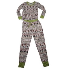 Hanna Andersson Christmas Pajama Set The Grinch Womens Size M Shirt  Pant