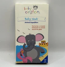 Baby Einstein Baby Noah VHS 2004 Disney Video Tape Animal Expedition VTG Rare