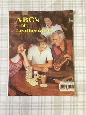 ABC's OF LEATHERWORK Magazine Tandy Leather Co. No. 1924 Copyright 1973