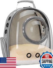Bubble Cat Carrier Backpack, Transparent Pet Carrier Backpack for Small Puppy an