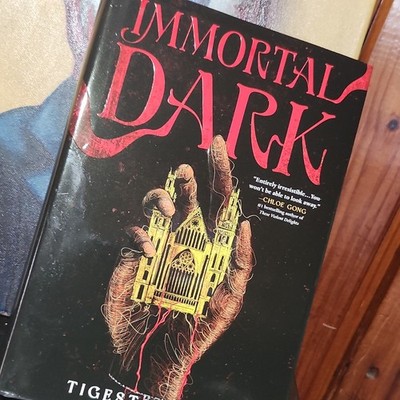 Immortal Dark by Tigist Girma 2024 Hardcover Little Brown YA Vampire Novel