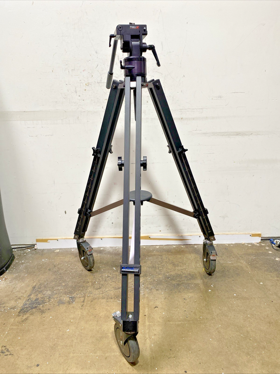 Kessler Crane K-Pod Tripod System, with Hercules Head Wheels in