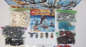LEGO Chima 70226 Mammoth&rsquo;s Frozen Stronghold Complete 5 Minifigs Retired