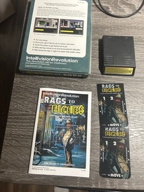 Rags To Riches Cib  Intellivision. Homebrew