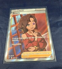 pokemon card beauty Beauty Rainbow Gold Metal Pokemon Card 181/185 / Ultra Rare Card Type / HP / Stage Beauty #181 Prices | Pokemon