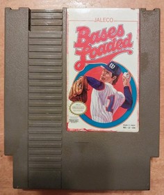 Bases Loaded Game for NES by JALECO for NES