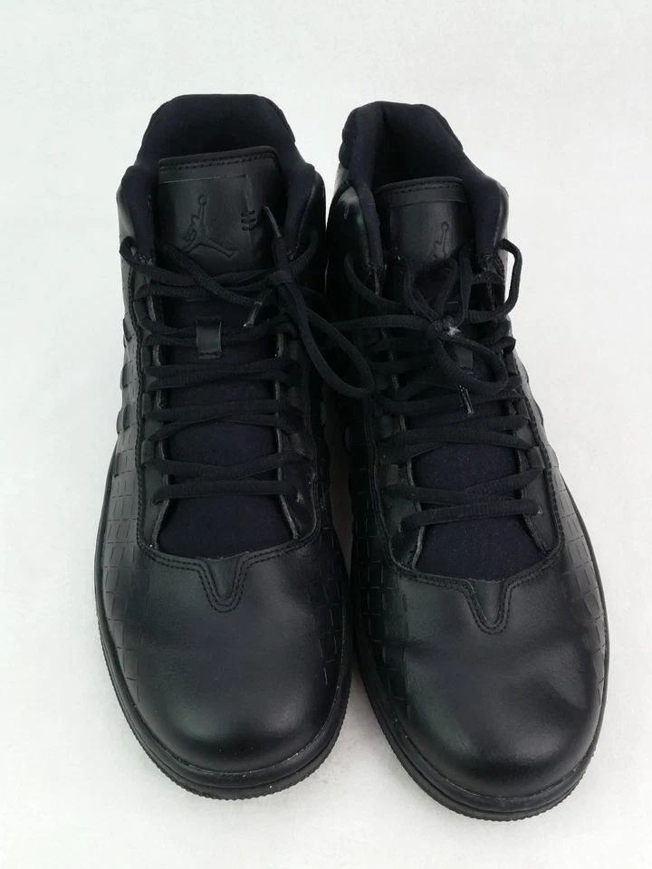 Men's Jordan Shine Shoes Black 705141-005 High Top Basketball Sneakers Size 12 - Image 2 of 4