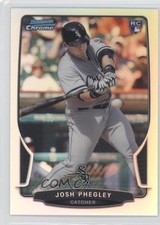 2013 Bowman Draft Chrome Refractor Josh Phegley #15 1g9