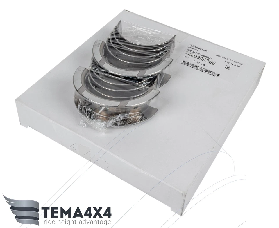 Juego de rodamientos original OEM cigüeñal STD para Subaru 12209AA360 Foto 4 de 4