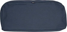 CLASSIC ACCESSORIES MONTLAKE BENCH CUSHION COVER HEATHER INDGIO BLUE 41"x18"x3"