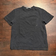 alexander wang heavyweight t shirt black pocket tee xl