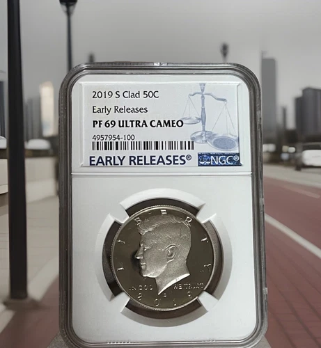 2019 S Clad Kennedy Half Dollar Proof PF69 Ultra Cameo NGC Early Releases