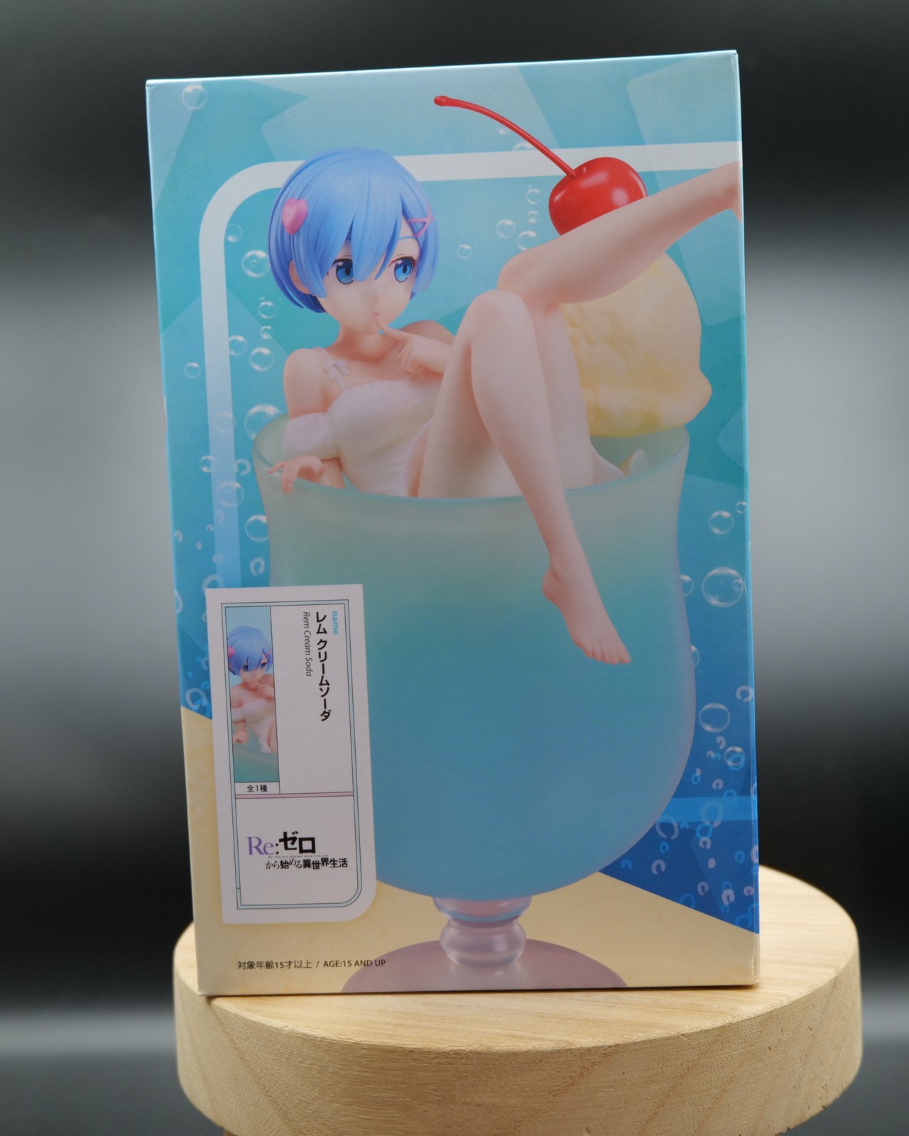 Figurine Rem Re:Zero 1/7 souvenir de l'anime nostalgie Cream Soda elCOCO en couleur