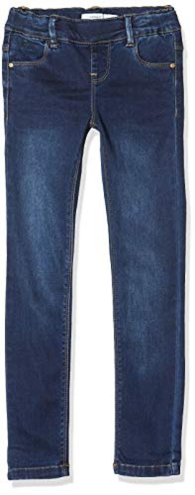 (TG. 116) Name It Nkfpolly Dnmtora 3238 Legging Noos Jeans, Blu (Dark Blue Denim