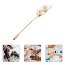  Manicure Gel Stirring Rods Small Drills Nail Buffing Block Mixing