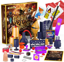 Nicella Magic Kit - 300 Magic Tricks for Kids Age 6-8 8-10 10-12, Magic Set Mag