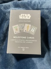 POTTERY BARN BABY Star Wars Milestone Cards 13 First Year Monthly Cards