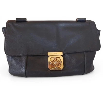 Sac à main Chloé modèle elsie en cuir - Photo 1/4
