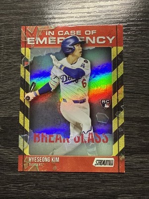 2025 Topps Stadium Club HYESEONG KIM In Case Of Emergency Insert